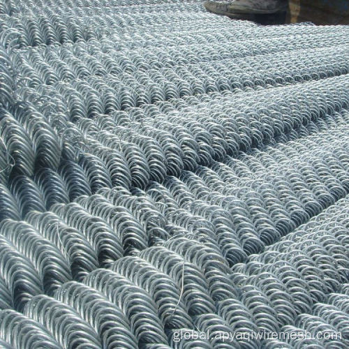 Animal Wire Mesh Fence 3.0mm PVC Chain Link Fence For Football Ground Supplier